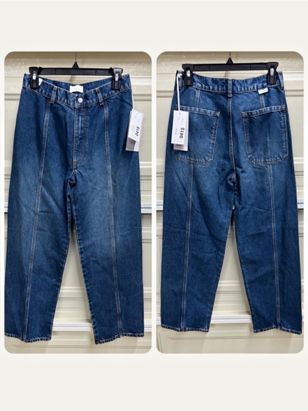 Boyish COBY Womens Denim High Waisted Sz 26 in TOP GUN